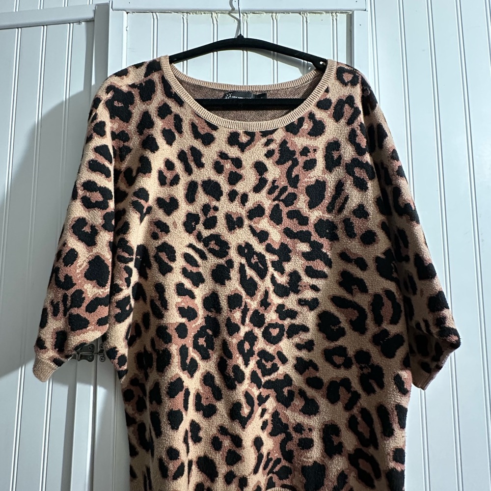 Leopard Print Sweater